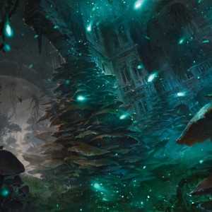 Forest 1 - Guilds of Ravnica MtG Art