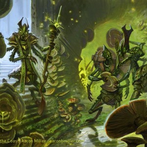 Kraul Foragers - Guilds of Ravnica MtG Art