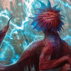 Niv-Mizzet, Parun - Guilds of Ravnica MtG Art