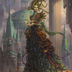 Vraska, Golgari Queen - Guilds of Ravnica MtG Art