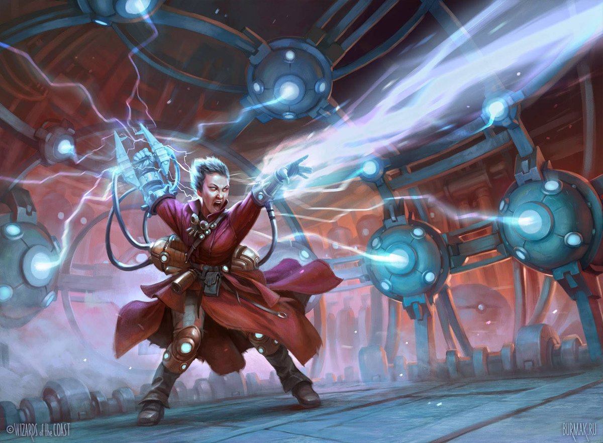 Electrodominance - Ravnica Allegiance Art