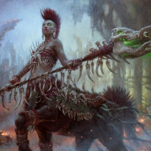 Nikya of the Old Ways - Ravnica Allegiance Art