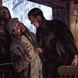 Orzhov Racketeers - Ravnica Allegiance Art