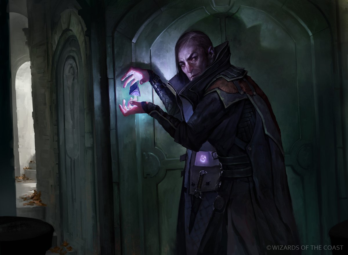 Passwall Adept - Ravnica Allegiance Art