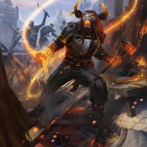 Angrath, Captain of Chaos - War of the Spark Art