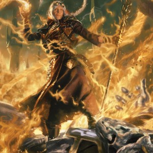 Jaya, Venerated Firemage - War of the Spark Art