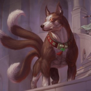 Mowu, Loyal Companion - War of the Spark Art