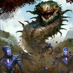 Primordial Wurm - War of the Spark Art