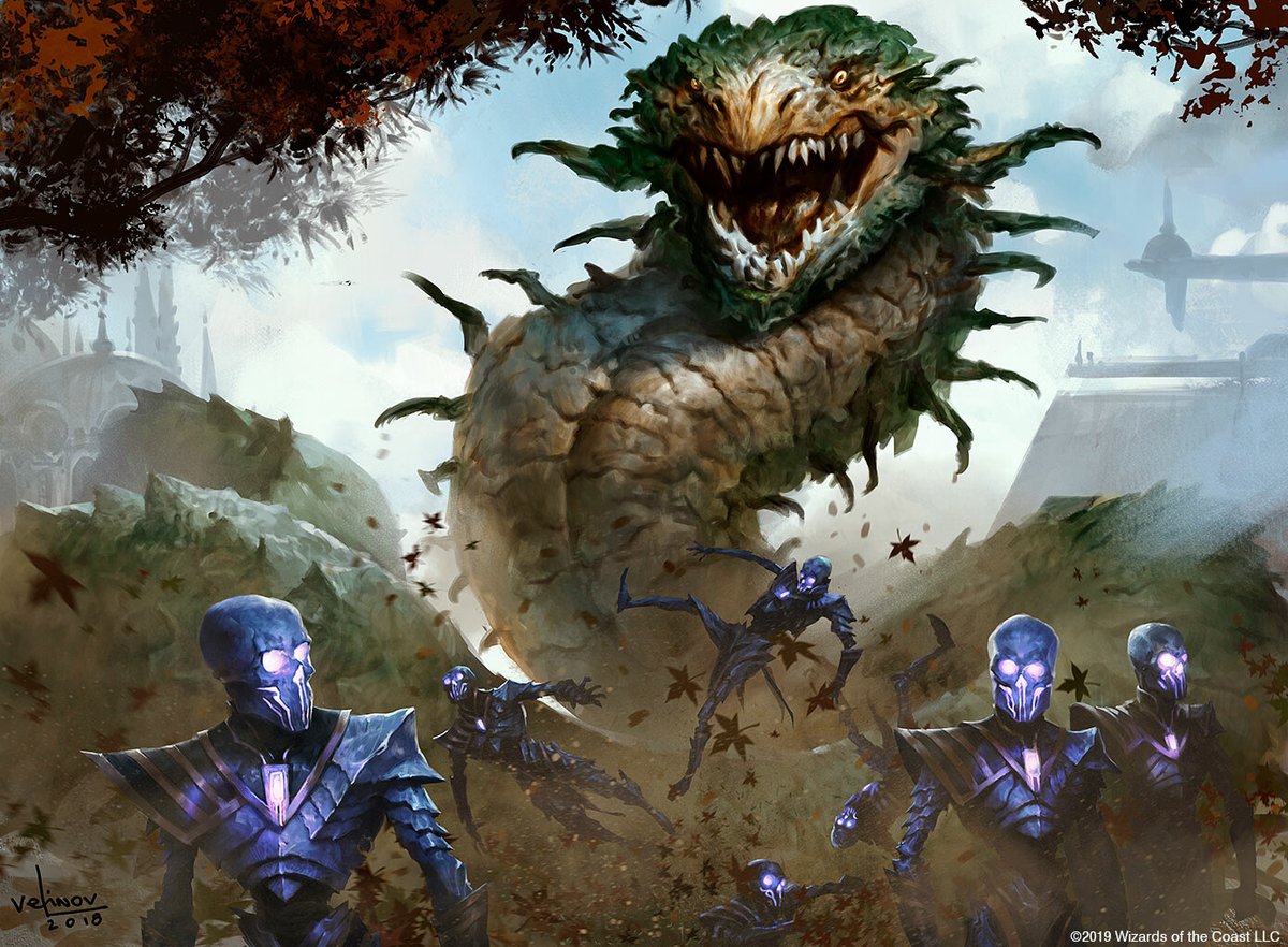 Primordial Wurm - War of the Spark Art