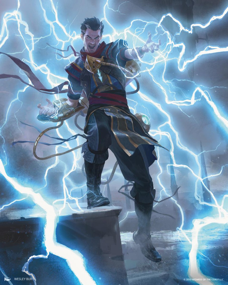 Ral, Storm Conduit - War of the Spark Arts