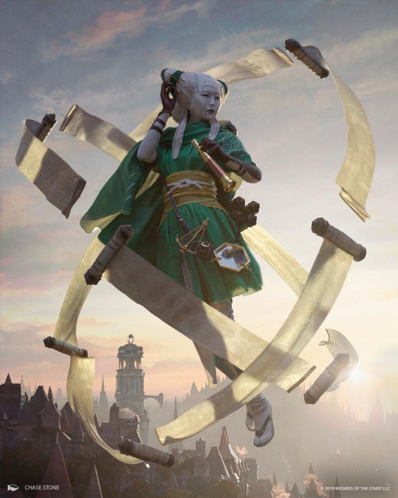 Tamiyo, Collector Of Tales MtG Art From War Of The Spark Set By Chase ...