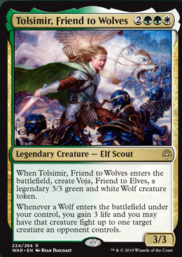 Tolsimir, Friend of Wolves