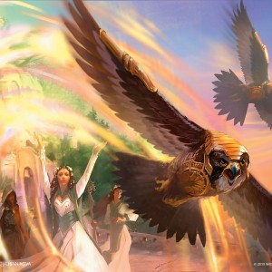 Battle Screech - Modern Horizons MtG Art