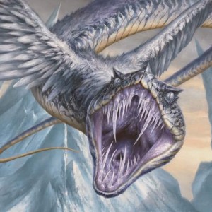 Ice-Fang Coatl - Modern Horizons MtG Art