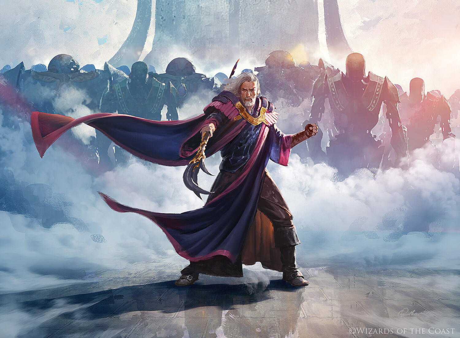 Urza Lord High Artificer Mtg Art From Modern Horizons Set By Grzegorz