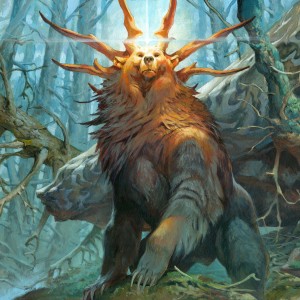 Ayula, Queen Among Bears - Modern Horizons MtG Art