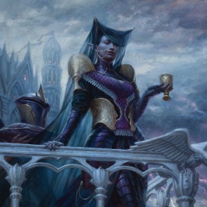 Ayara, First of Locthwain - Throne of Eldraine MtG Art