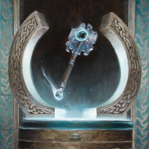 Mace of the Valiant - Throne of Eldraine MtG Art