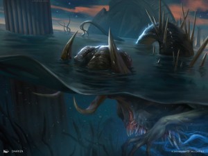 Devourer of Memory MtG Art from Theros Beyond Death Set by Daarken ...