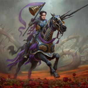 Locthwain Paladin - Throne of Eldraine MtG Art