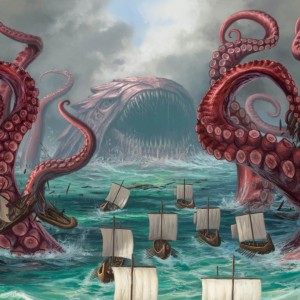 Nadir Kraken - Theros Beyond Death Art