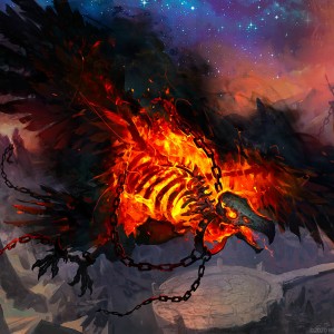 Phoenix of Ash - Theros Beyond Death Art