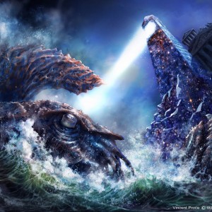 Shoal Kraken - Theros Beyond Death Art