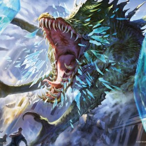 Barrier Breach - Ikoria MtG Art