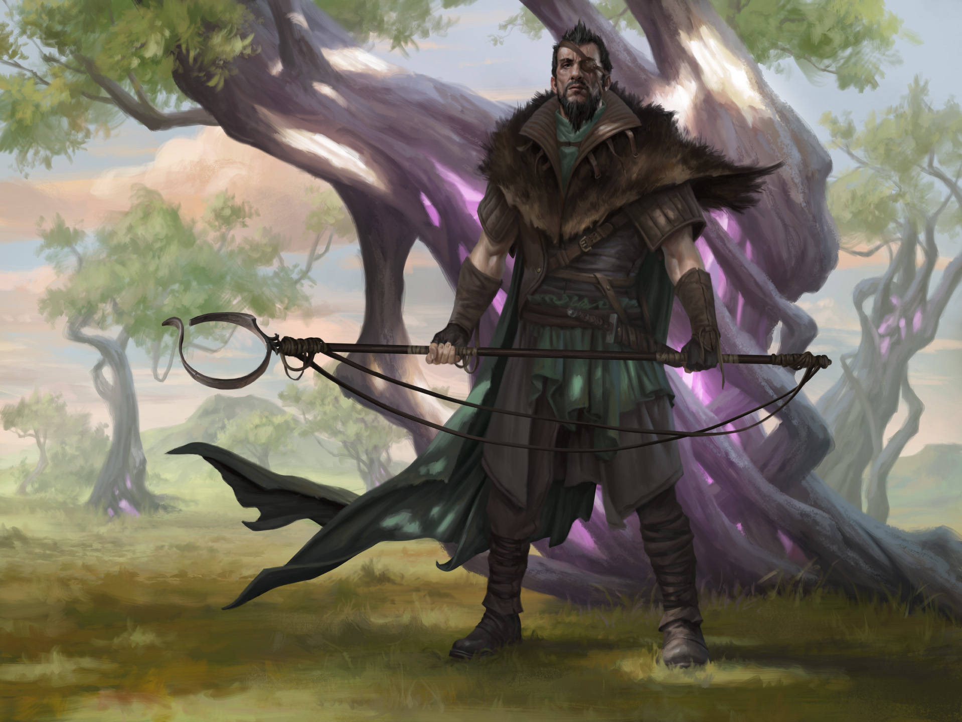 Cazur, Ruthless Stalker MtG Art from Commander 2020 Set by Daarken - Art of  Magic: the Gathering