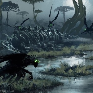 Death's Oasis - Ikoria MtG Art