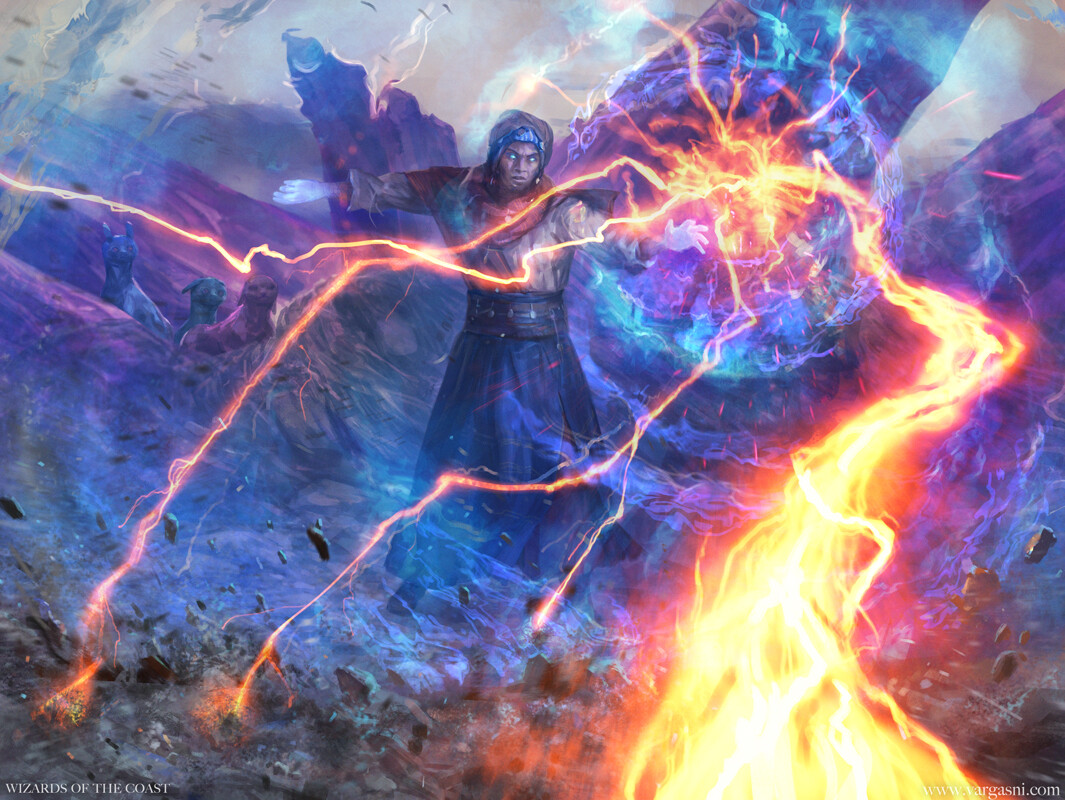 Fierce Guardianship MtG Art from Commander 2020 Set by Randy