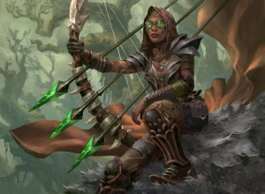 Lurking Deadeye MtG Art from Ikoria Set by Livia Prima - Art of Magic ...