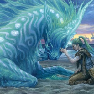 Of One Mind - Ikoria MtG Art