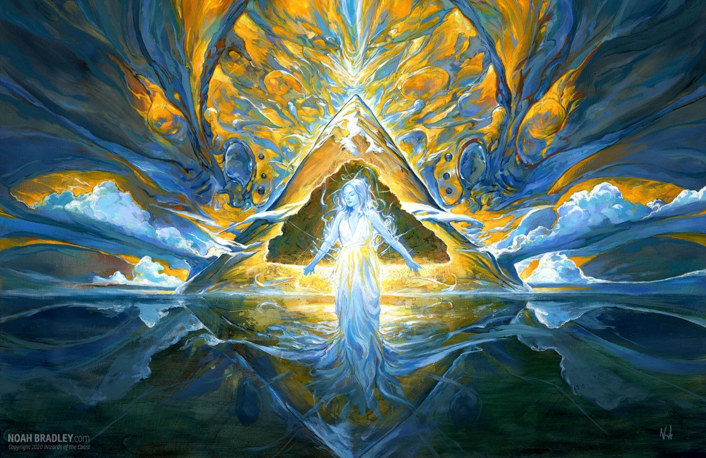 Song Of Creation Mtg Art From Ikoria Set By Noah Bradley Art Of Magic