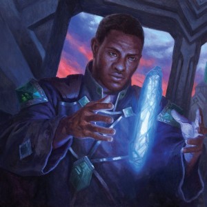 Facet Reader - Ikoria MtG Art