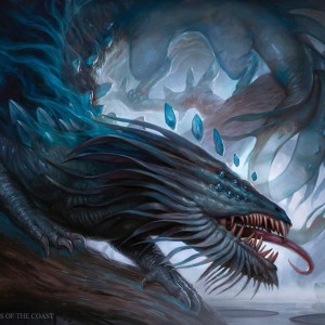 Slitherwisp - Ikoria MtG Art