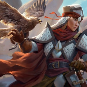 Falconer Adept - Core Set 2021 MtG Art