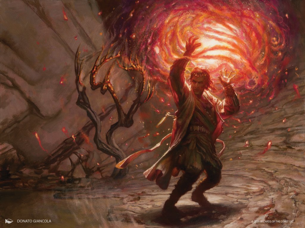 Heartfire Immolator - Core Set 2021 MtG Arts