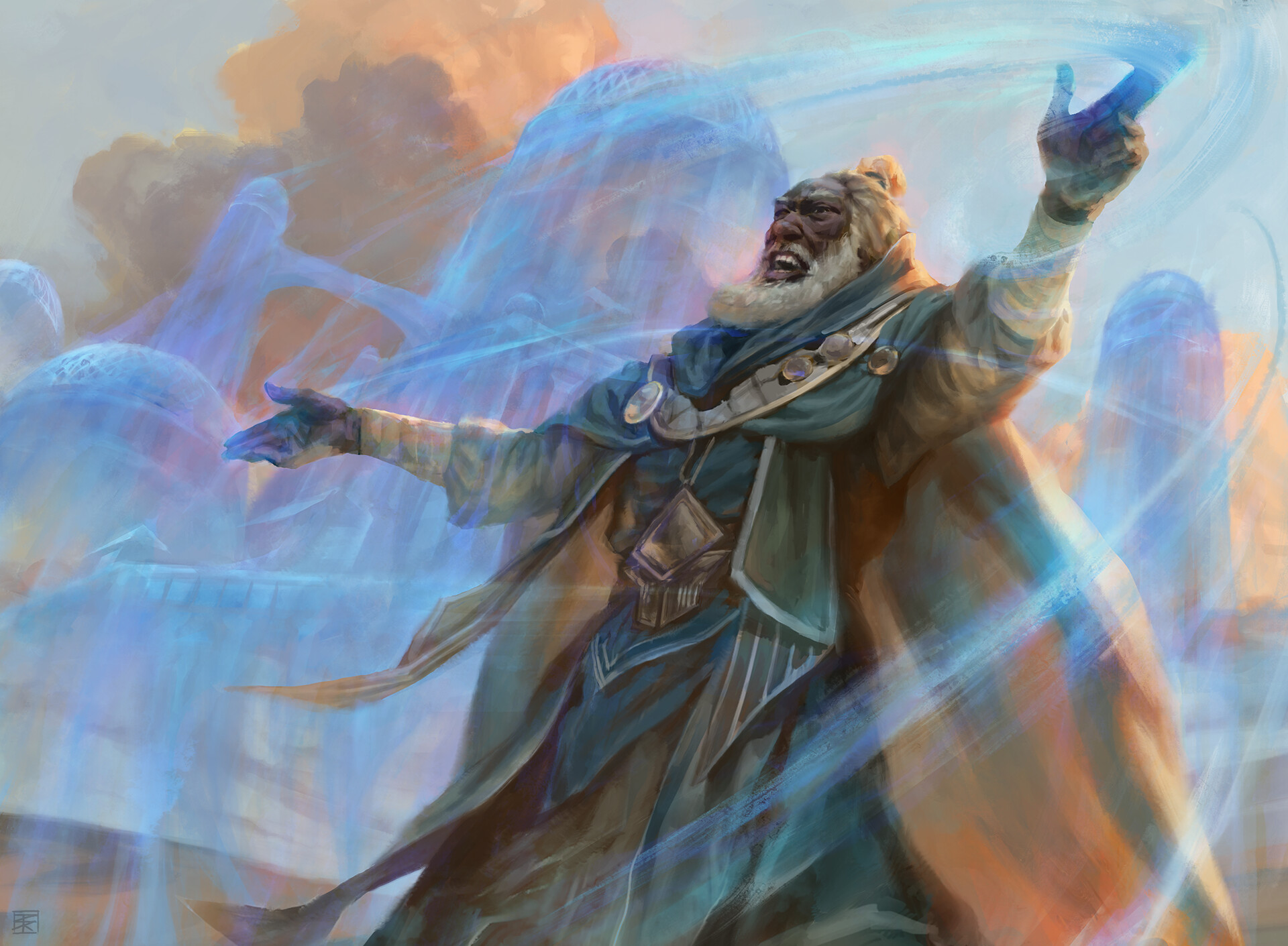 Historian of Zhalfir - Core Set 2021 MtG Art