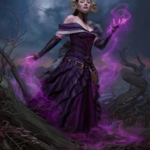 Liliana, Death Mage - Core Set 2021 MtG Arts