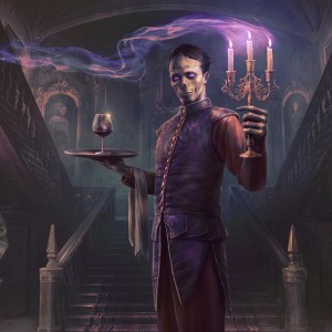 Liliana's Steward - Core Set 2021 MtG Art