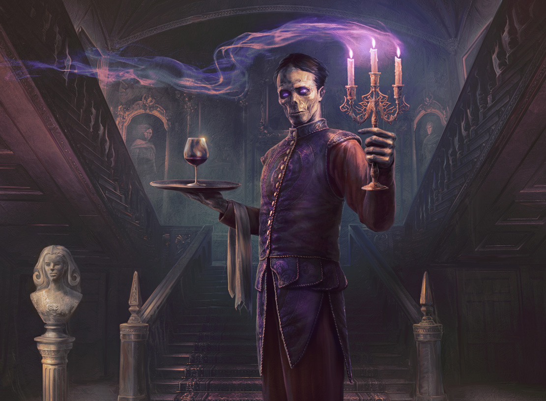 Liliana's Steward - Core Set 2021 MtG Art