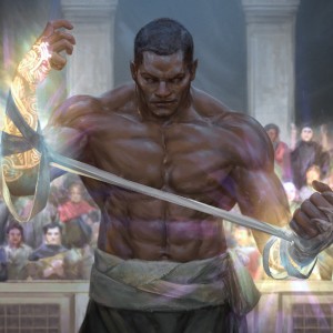 Sigiled Contender - Core Set 2021 MtG Art