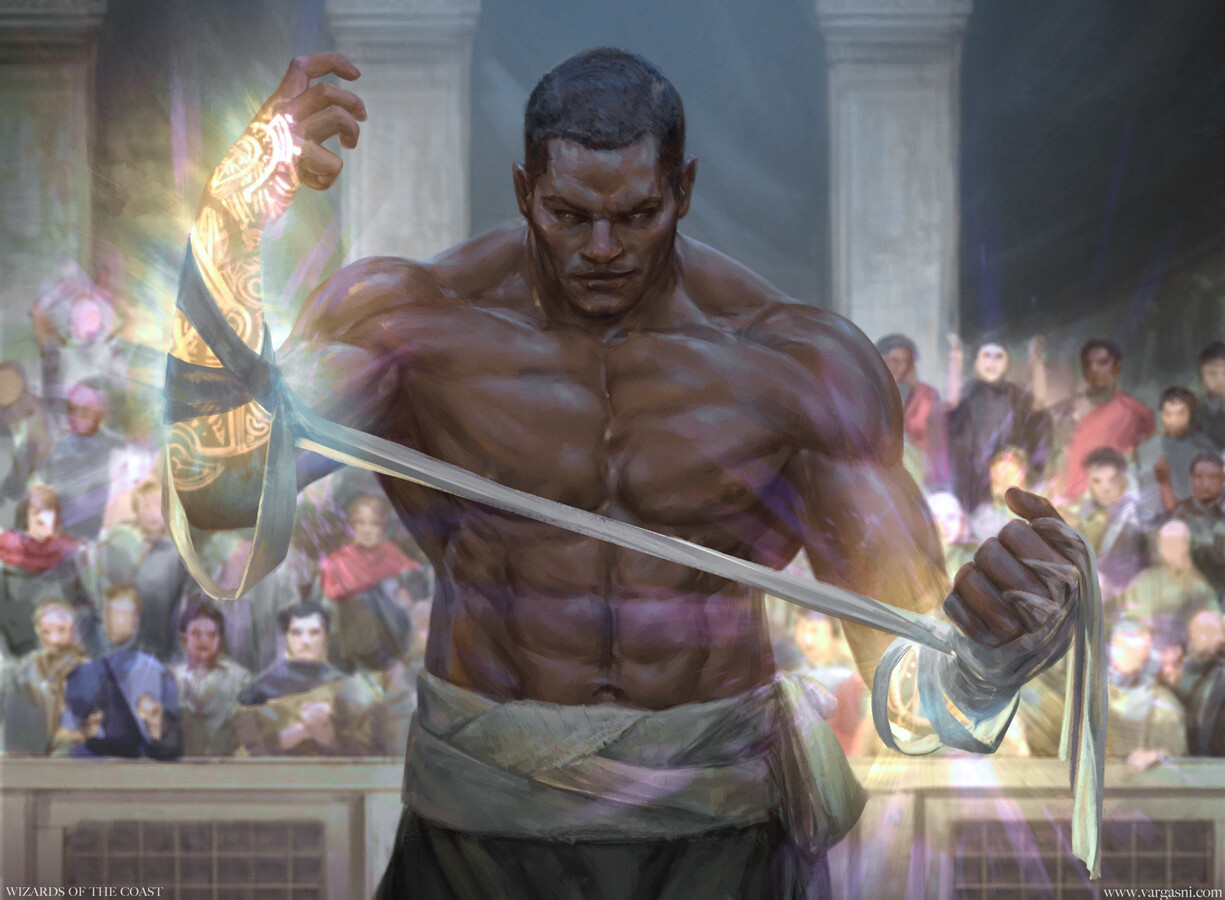 Sigiled Contender - Core Set 2021 MtG Art