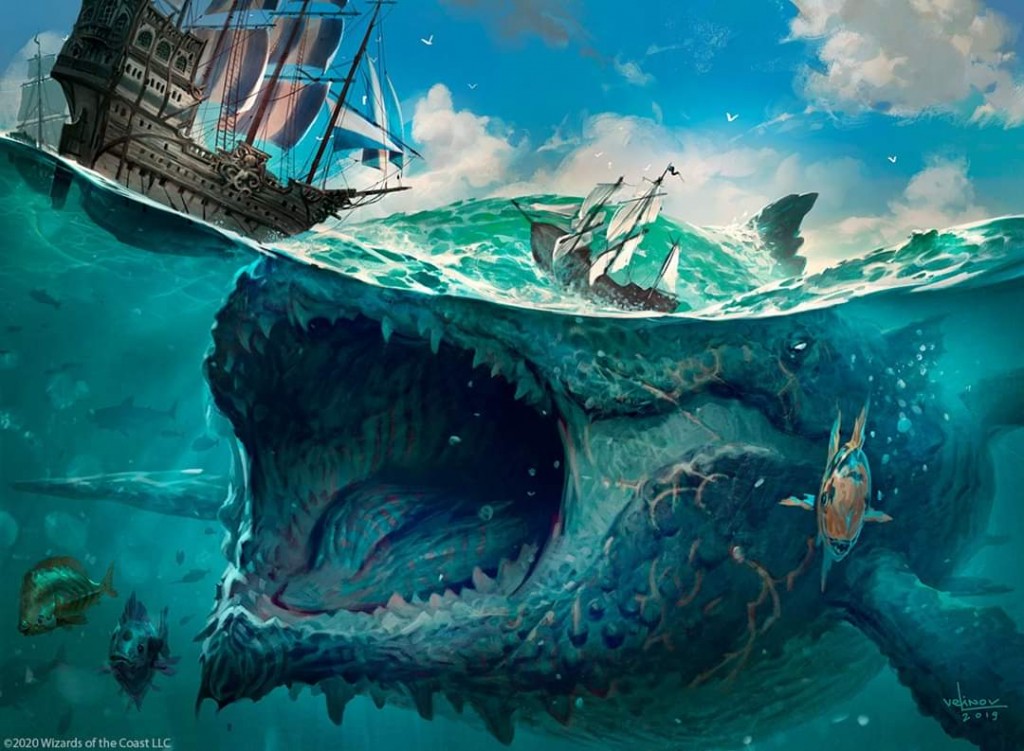 Waker of Waves MtG Art from Core Set 2021 Set by Svetlin Velinov - Art ...