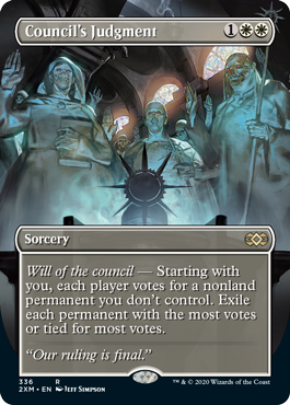 Council's Judgment - Double Masters MtG Art