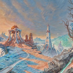 Karn Liberated + Urza Lands - Double Masters MtG Art