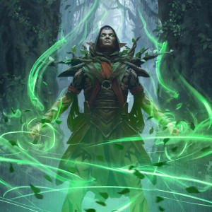 Llanowar Visionary - Core Set 2021 MtG Art