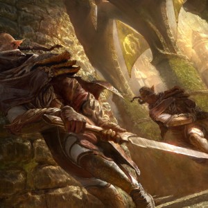 Twinblade Assassins - Core Set 2021 MtG Art