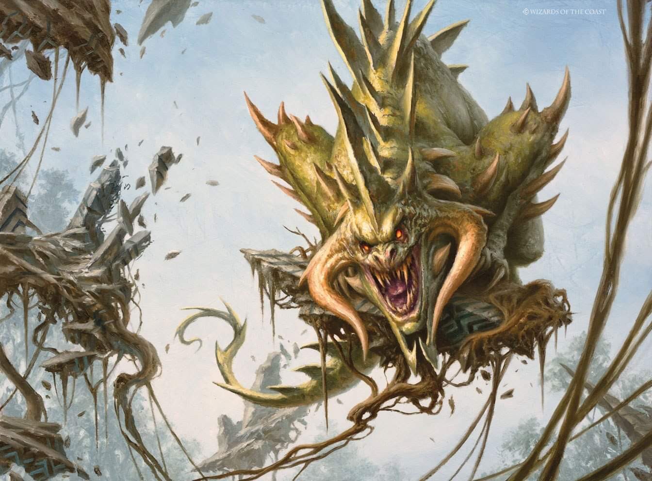 Canopy Baloth - Zendikar Rising MtG Art